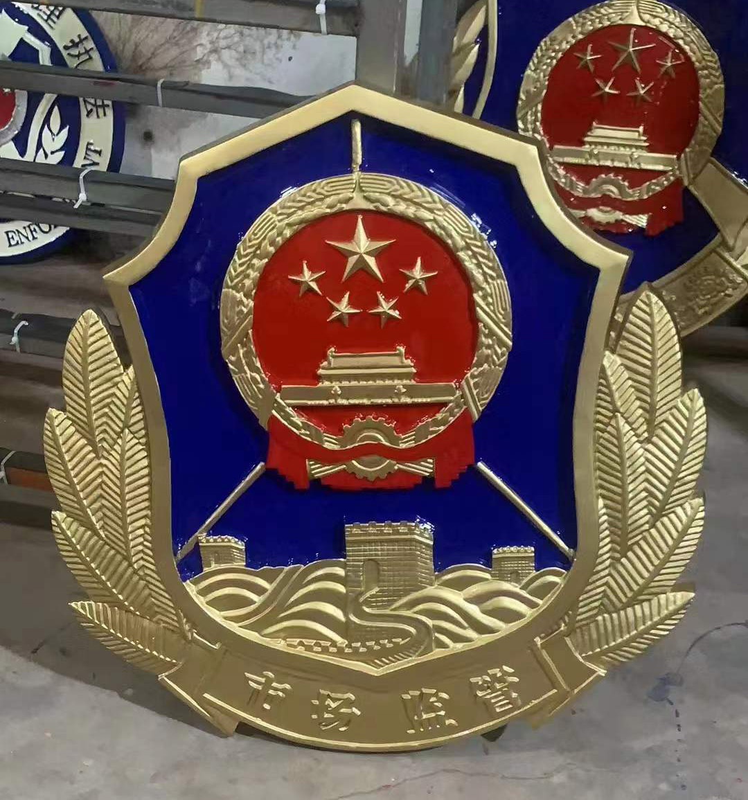 天津警徽制作厂家